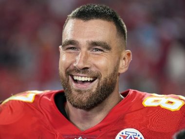 Travis Kelce and His Friends Arrive in Singapore to Support Taylor Swift