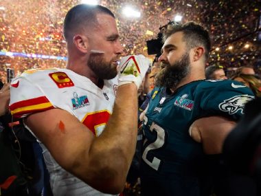 Jason and Travis Kelce Attend Fundraiser for a Fan who Died of Cancer
