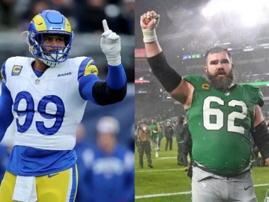 Everyone's Loving What Aaron Donald Said About Jason Kelce
