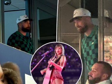 Taylor Swift fans think Travis Kelce attended his last Eras Tour show