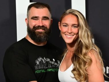 Jason Kelce responds to Kylie's hint at big addition to the family