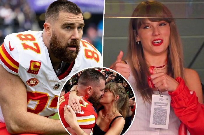 Travis Kelce shows Taylor Swift signs that he would be a good dad at Chiefs training camp