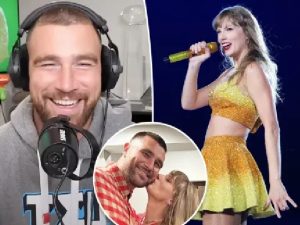 Travis Kelce Subtly Marks 1-Year Anniversary of Shooting His Shot With Taylor Swift