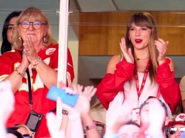 What Travis Kelce’s Mom, Donna, Said About Him and Taylor Swift Being Alike