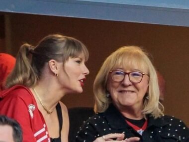 Donna Kelce's sweet response to question about Taylor Swift's family