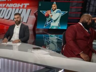 Jason Kelce Left ESPN Set Speechless With His Monday Night Comment