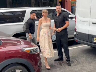 Taylor Swift not happy at ‘sloppy drunk’ Travis Kelce