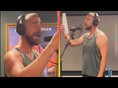 Travis Kelce Shows Off Vocals on Jason's New Christmas Track