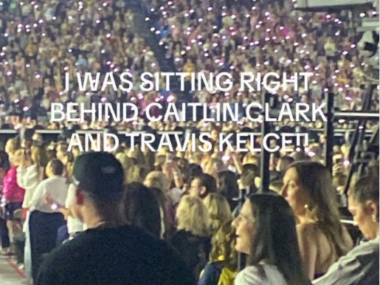 Fans Request Caitlin Clark on Travis Kelce's Podcast After Taylor Swift Concert Photo