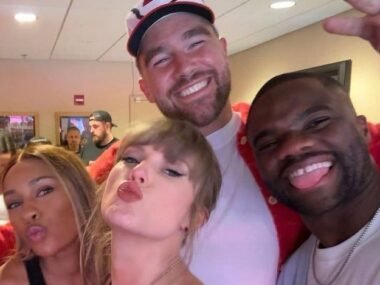 Photos of Travis Kelce and Taylor Swift After Chiefs Miraculous Win Turning Heads