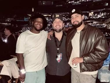 Taylor Swift's Brother Austin Hangs Out with Travis Kelce's Friends at 2nd Toronto Eras Tour Show