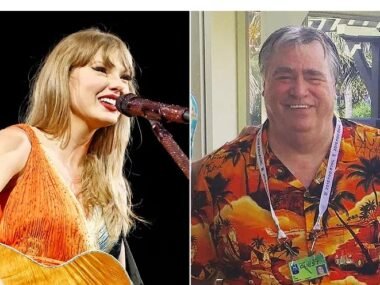 Travis Kelce's Dad Ed Sweetly Trades Friendship Bracelets with Taylor Swift Fans at Her Toronto Eras Tour Show