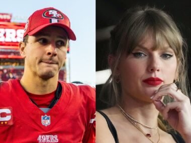 Taylor Swift Doesn't Hold Back Thoughts On 49ers Quarterback Brock Purdy