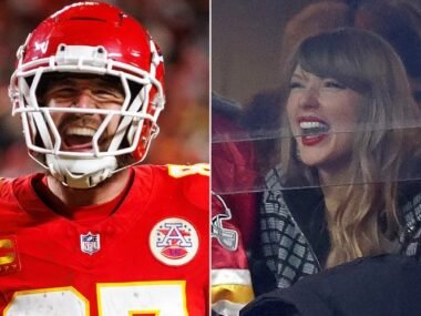 Travis Kelce Makes Another Cute Nod to Girlfriend Taylor Swift After Chiefs’ Playoff Win