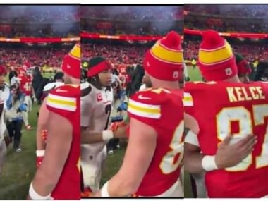 Postgame Handshake Between Travis Kelce and C.J. Stroud Captures Attention