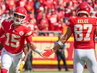 Chiefs' Patrick Mahomes fires back at Travis Kelce's critics