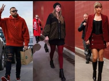 Travis Kelce Gushes Over Taylor Swift’s Chiefs Game-Day Outfits Ahead of 2025 Super Bowl