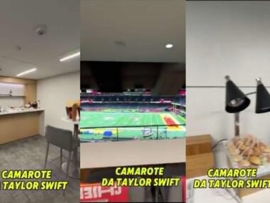 Video Shows Taylor Swift’s Lavish Suite at Super Bowl LIX