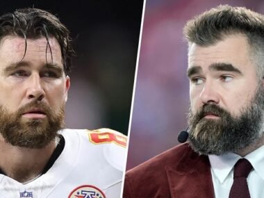 Travis Kelce Reacts to Jason Kelce’s Emotional Response to Chiefs’ Super Bowl Loss