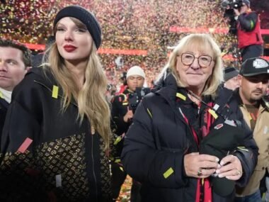 Donna Kelce Reacts To Taylor Swift Being Booed at Super Bowl